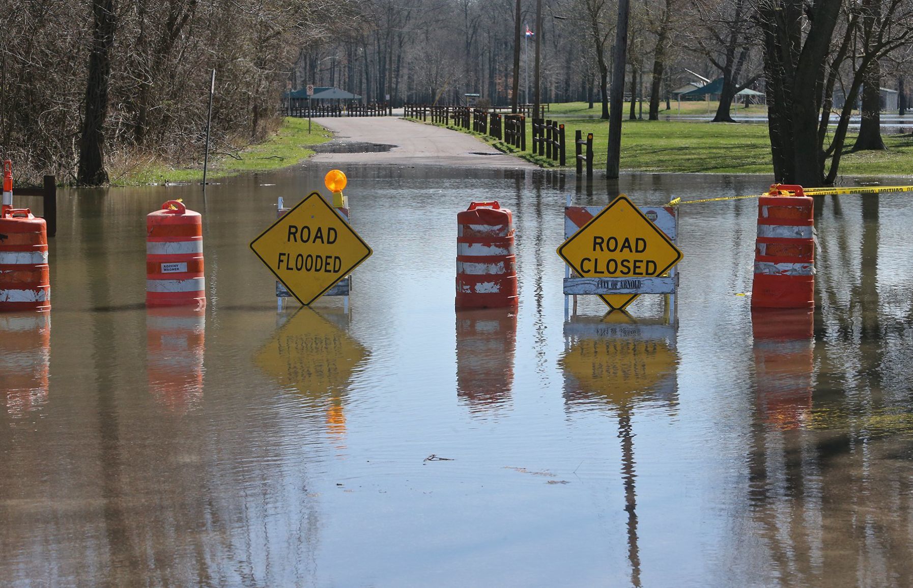 Rising Waters keep the St. Louis area alert